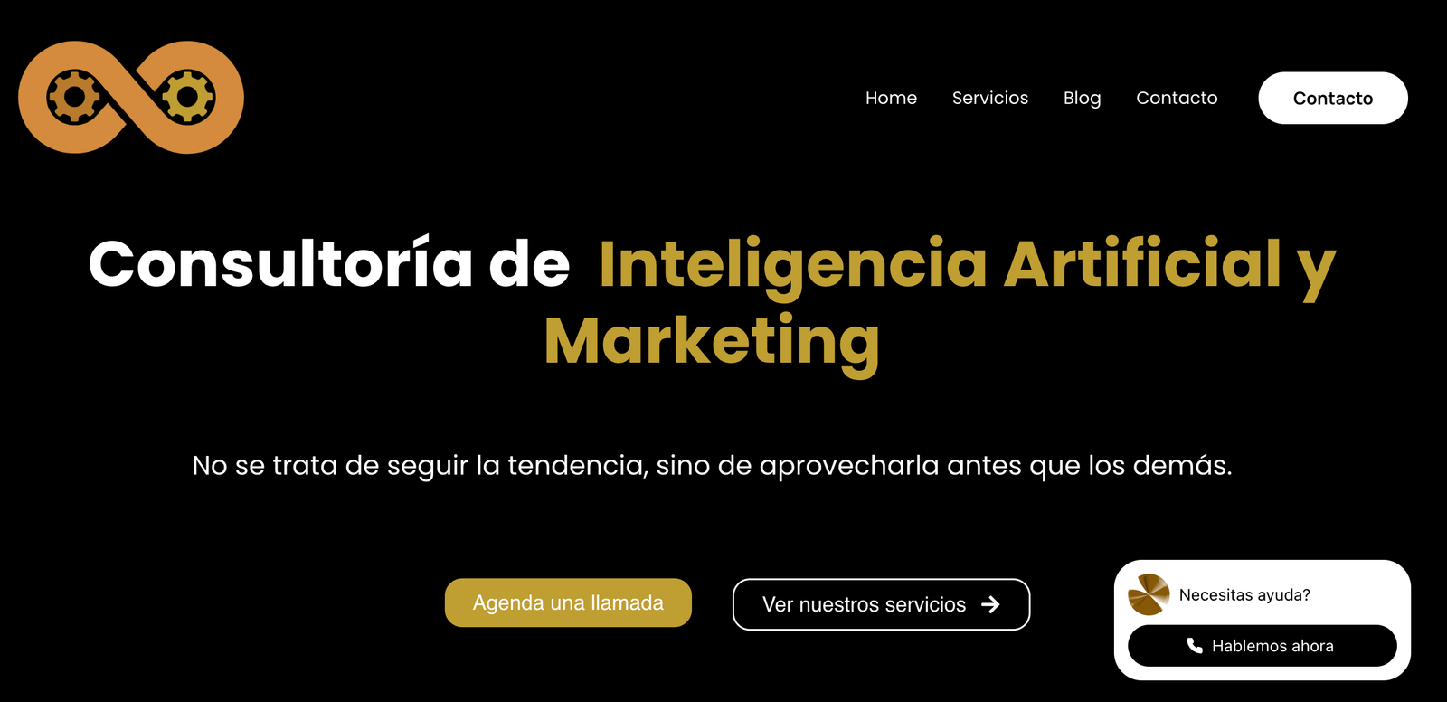 Vista de estadísticas en la app Autumates